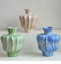 Luxe Blossom Curve Vase by PurelyhomeDeco
