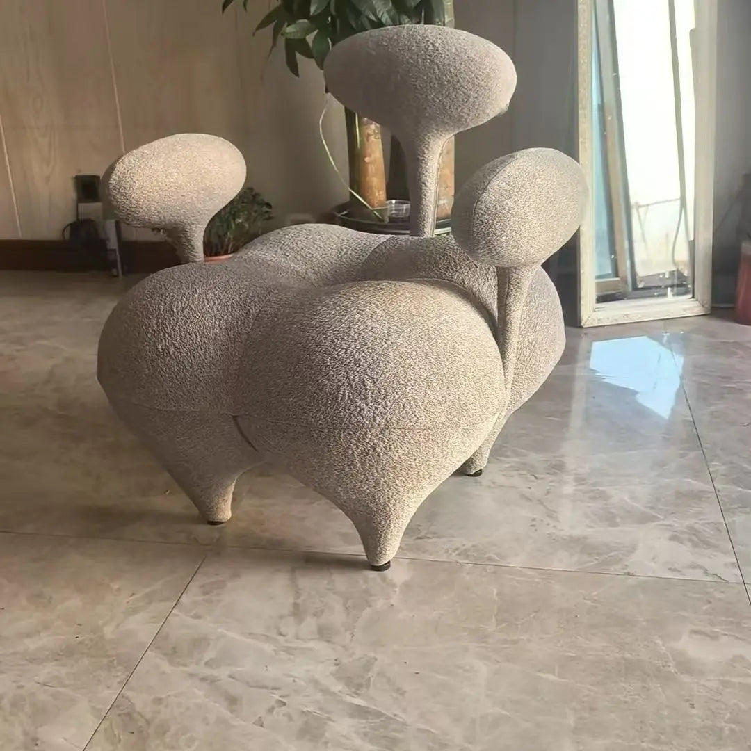 MOMO European Style New Magic Castle Balloon Chair Small Sofa Nordic Style Simple Modern Creativity by PurelyhomeDeco