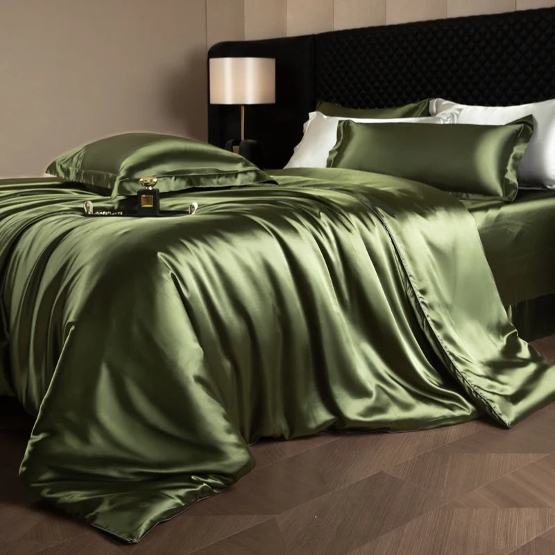 SÉRA Silk Blend Bedding Set by PurelyhomeDeco