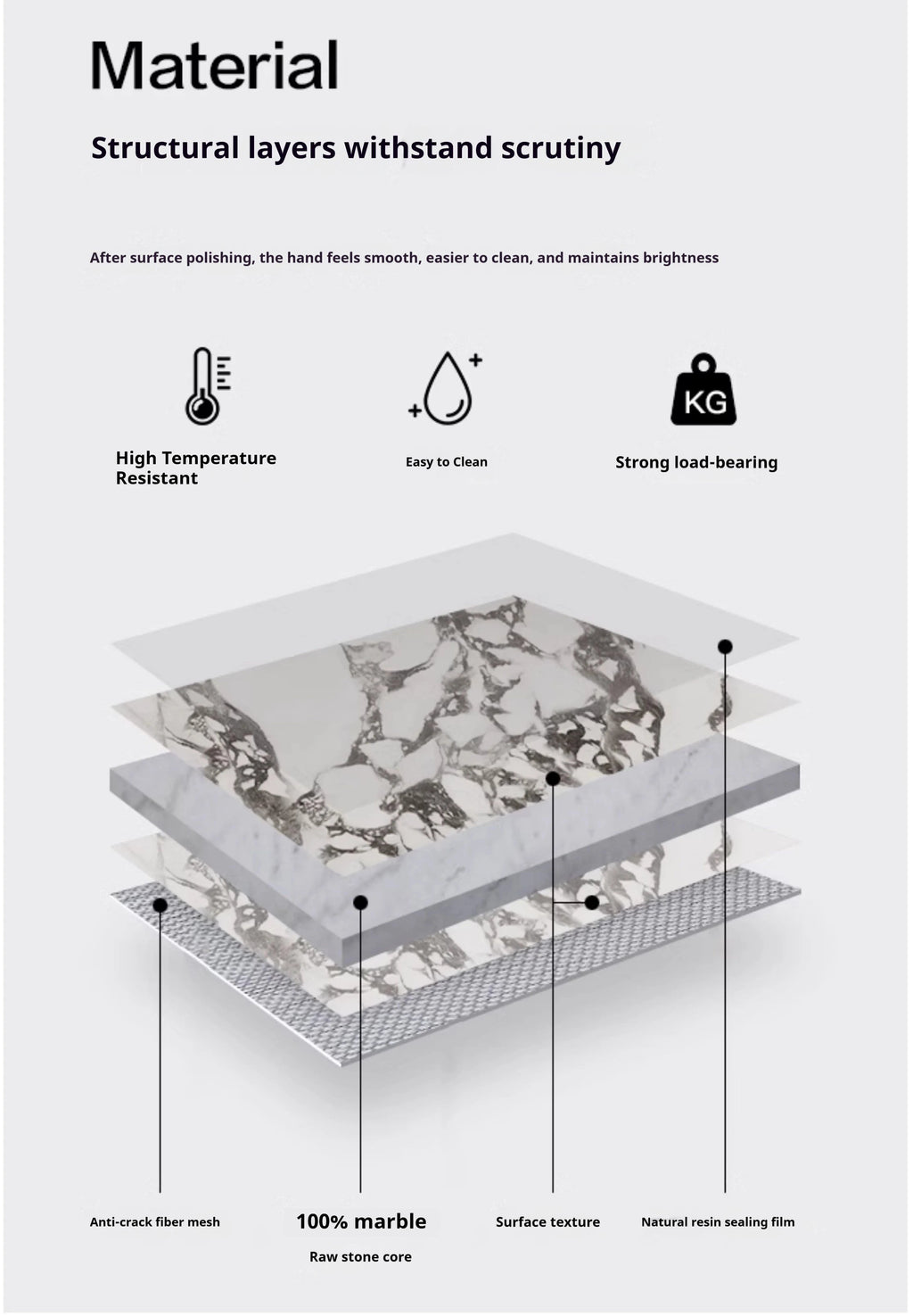 MAISONÉA™ French Cream Marble Dining Table by PurelyhomeDeco
