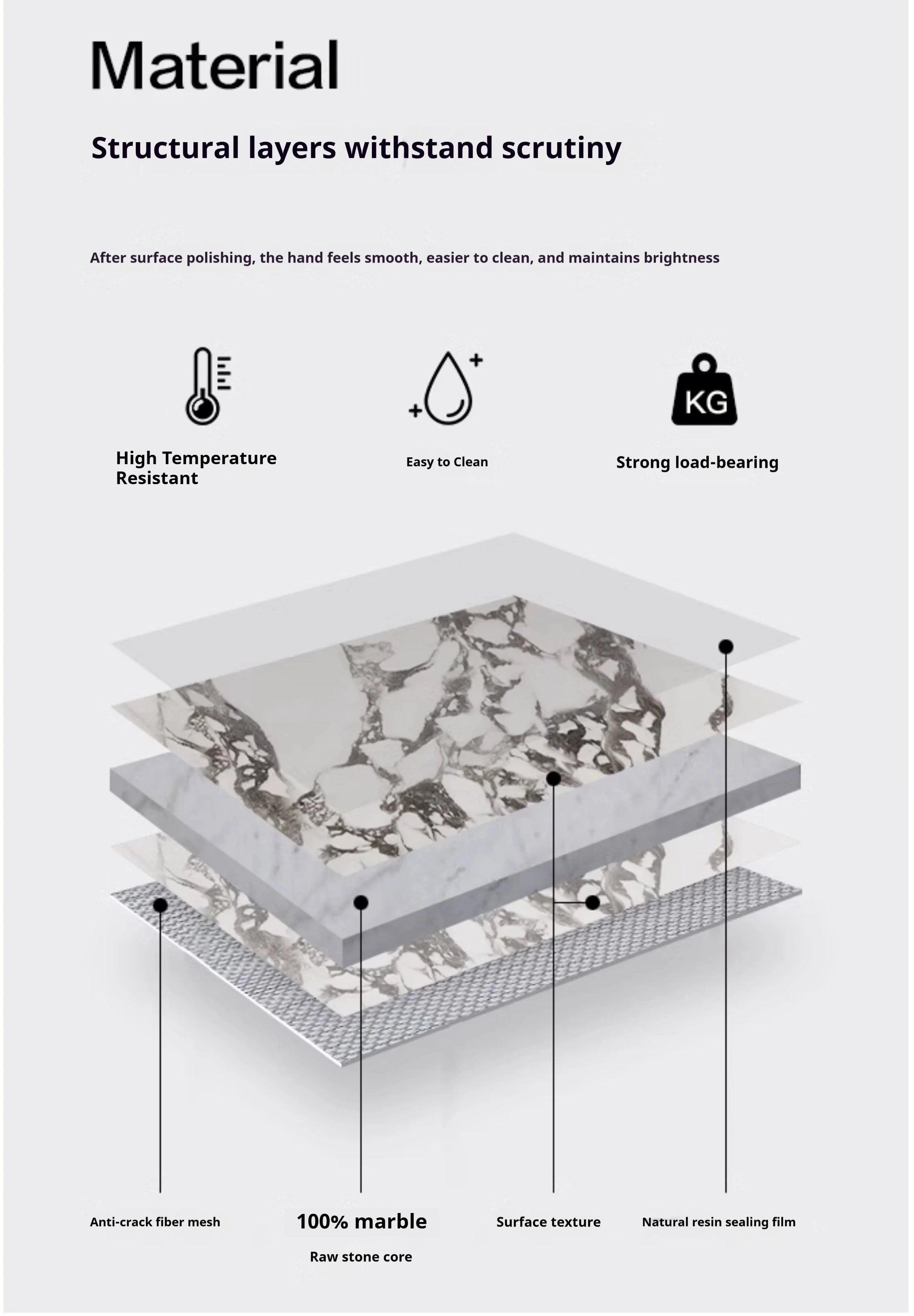 MAISONÉA™ French Cream Marble Dining Table by PurelyhomeDeco