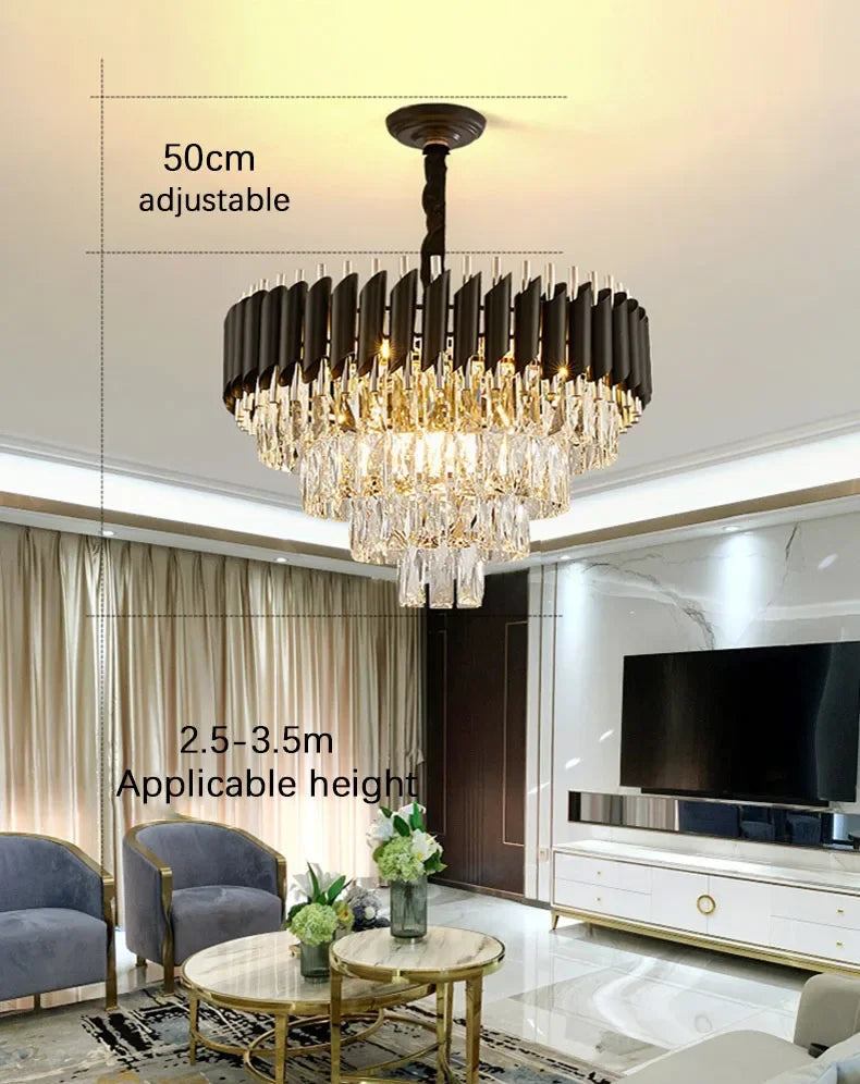 Nova Crystal Pendant Lamp by PurelyhomeDeco