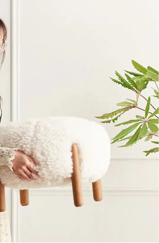 NEOFA™ Elegant Interior Stool | Soft Minimalist Repose-Pieds by PurelyhomeDeco