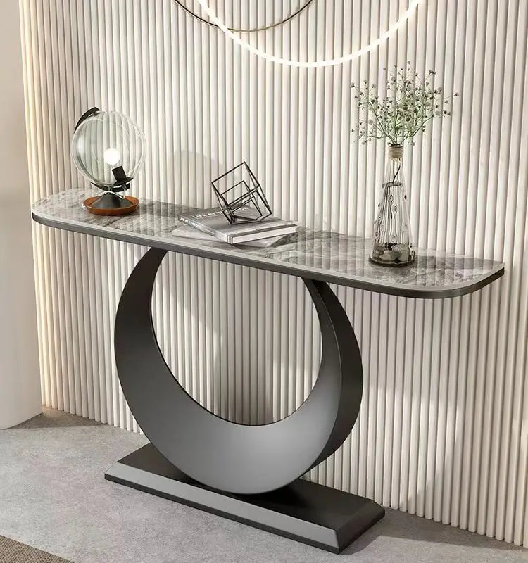 KALYX Modern Slab Hallway Console by PurelyhomeDeco