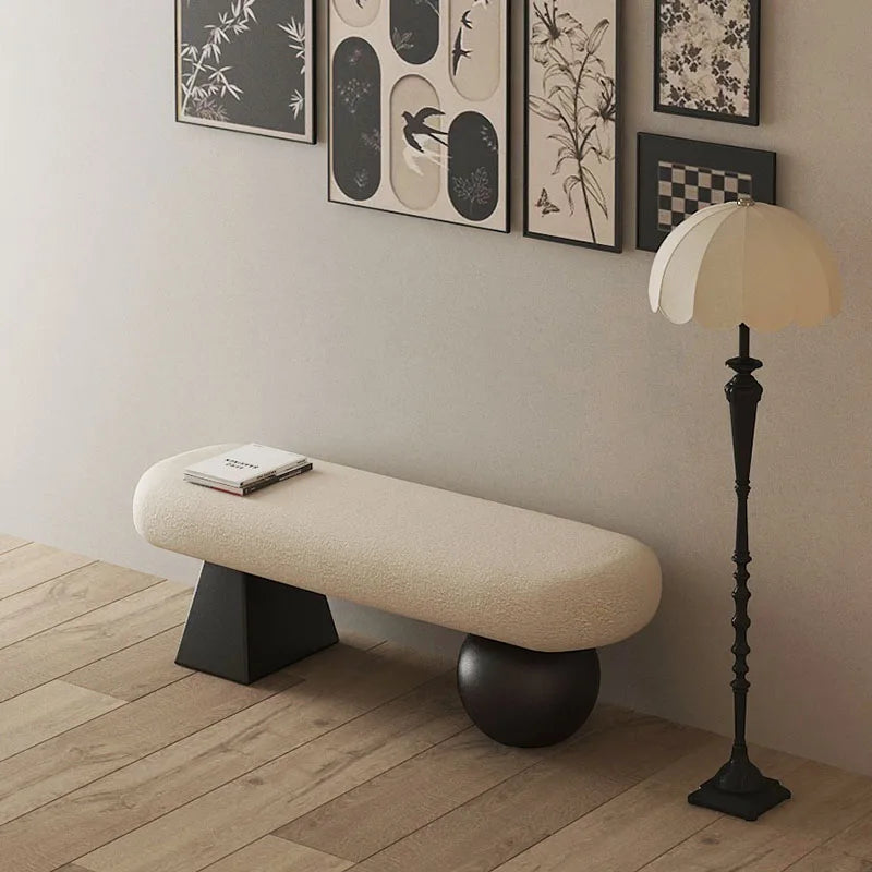 ‌MAISON SKANDRA™ Designer Entryway Bench by PurelyhomeDeco