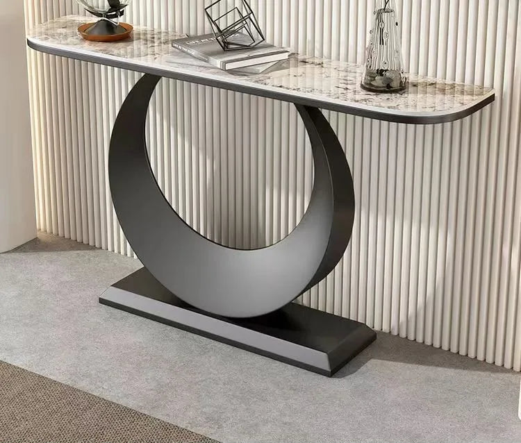 KALYX Modern Slab Hallway Console by PurelyhomeDeco