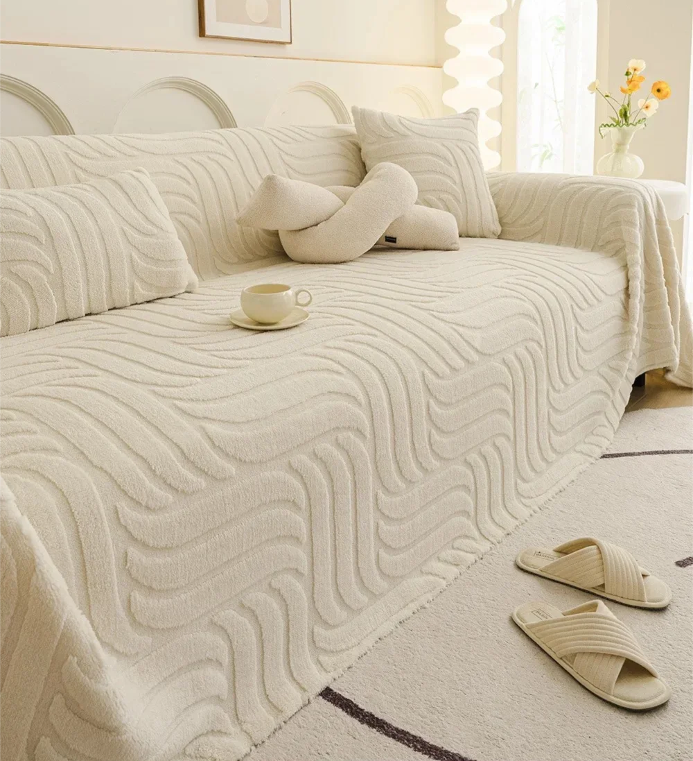 VÉLUNA™ Plush Sofa Cover by PurelyhomeDeco