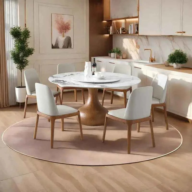 Rotavelle™ Sintered Stone Dining Table by PurelyhomeDeco