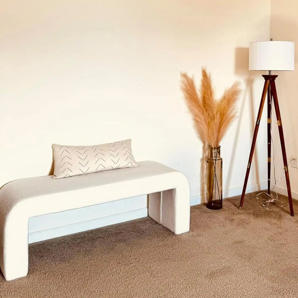 MONETTE ALTO™ Upholstered Ottoman Bench by PurelyhomeDeco