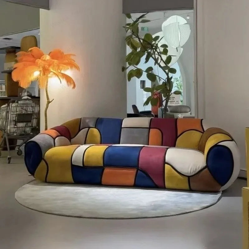 European 3 Seater Living Room Sofa Luxury Designer Modern Lounge Living Room Sofas Bedroom Recliner Furniture by PurelyhomeDeco