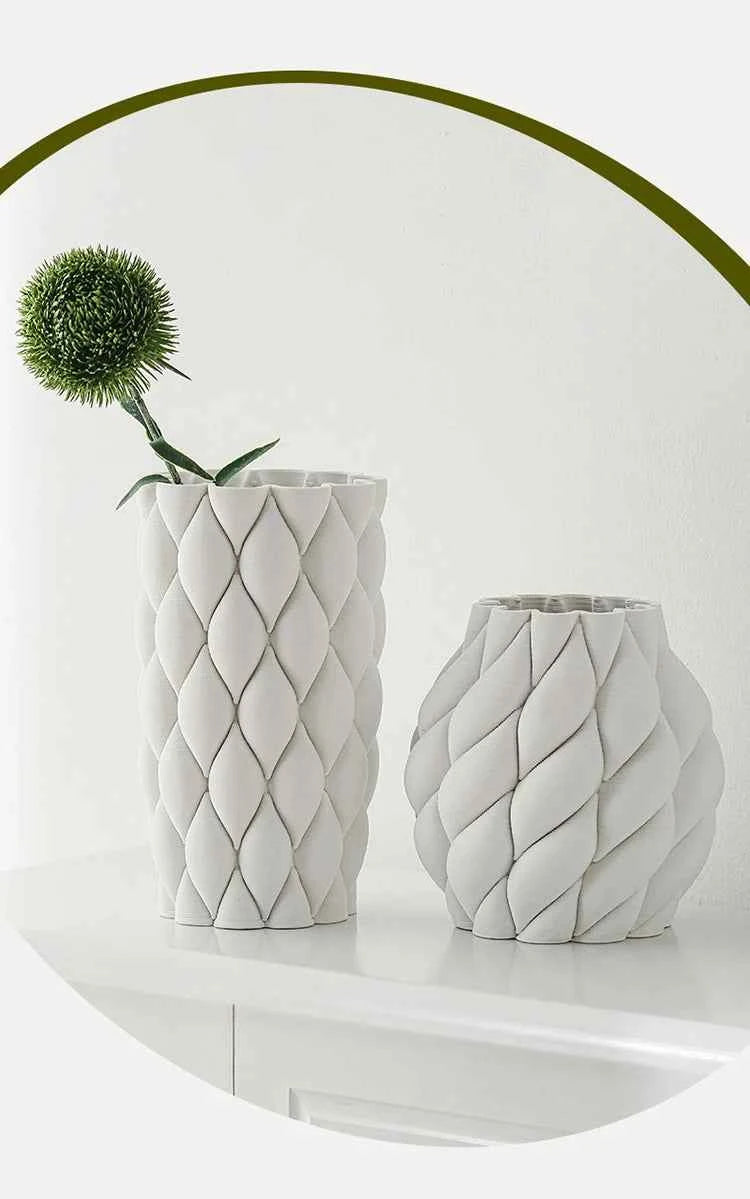 Opal Curve 3D Vase by PurelyhomeDeco