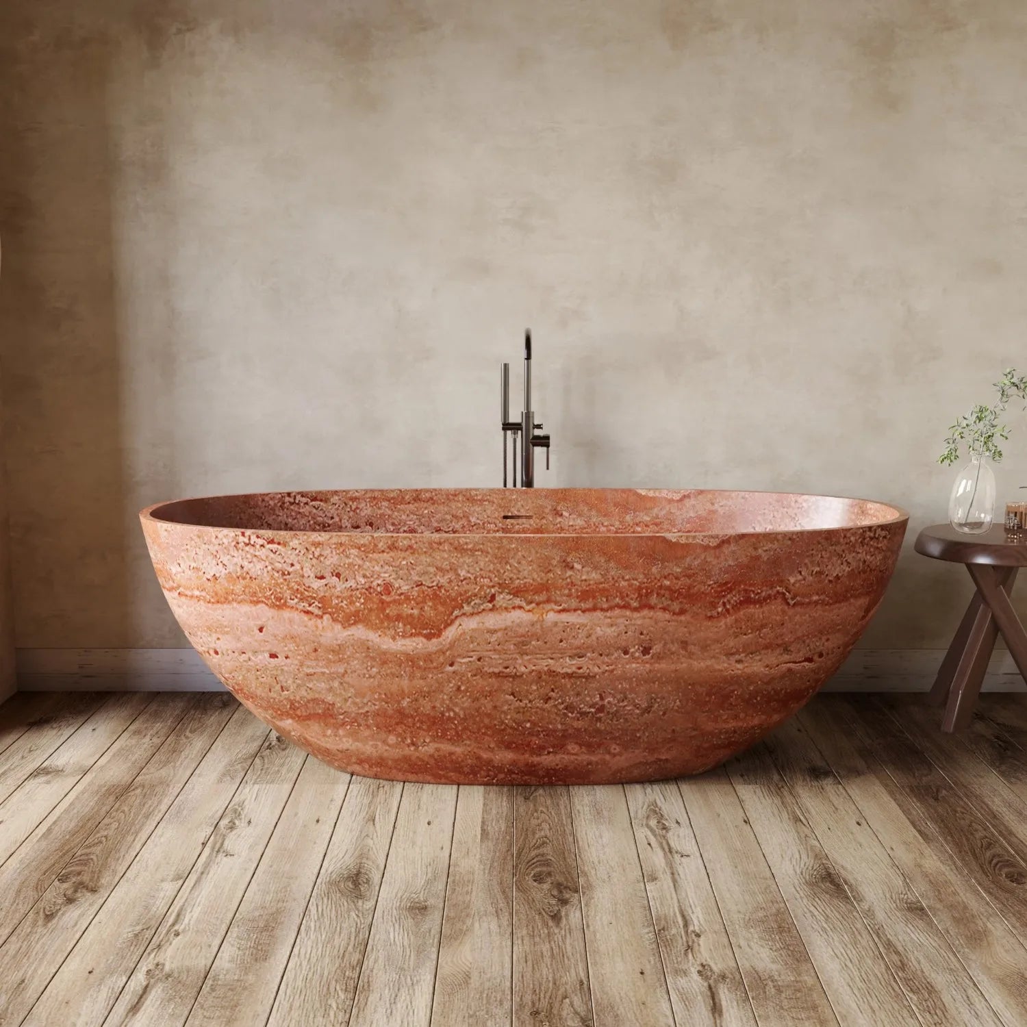 RossoTerra™ — A Bold Expression of Luxury Bathing by PurelyhomeDeco