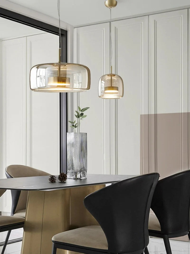 Still Light Glass Pendant by PurelyhomeDeco