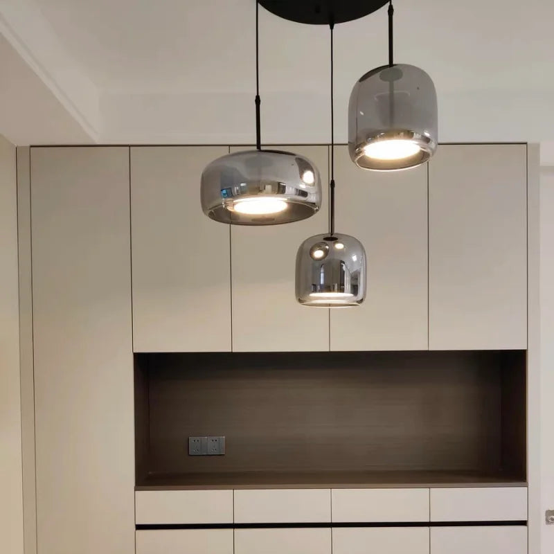 Still Light Glass Pendant by PurelyhomeDeco