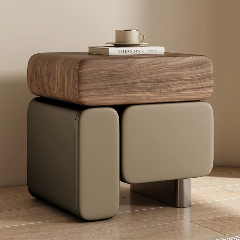 Veloura™ Luxury Bedside Table – Elegant Nordic Nightstand with Stylish Storage for Modern Bedrooms by PurelyhomeDeco