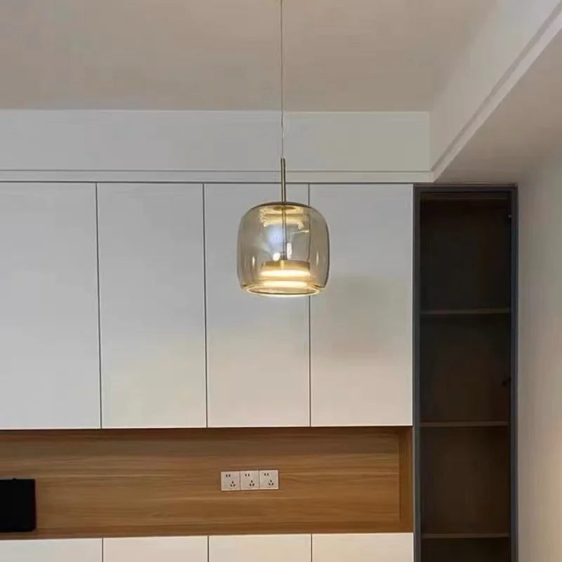 Still Light Glass Pendant by PurelyhomeDeco