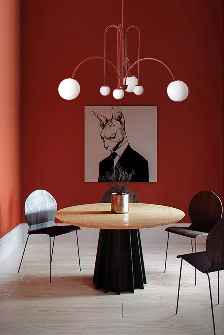 Linea Nordic Chandelier by PurelyhomeDeco