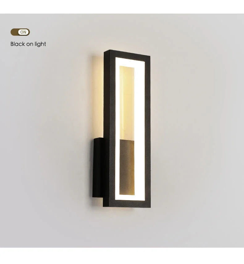 Linéa Duo – Modern Minimalist LED Wall Sconce | Black & White Bedside Light by PurelyhomeDeco