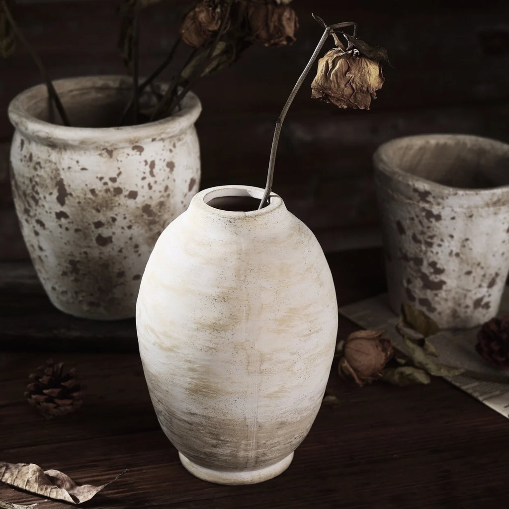 Celadon Brush Vase by PurelyhomeDeco