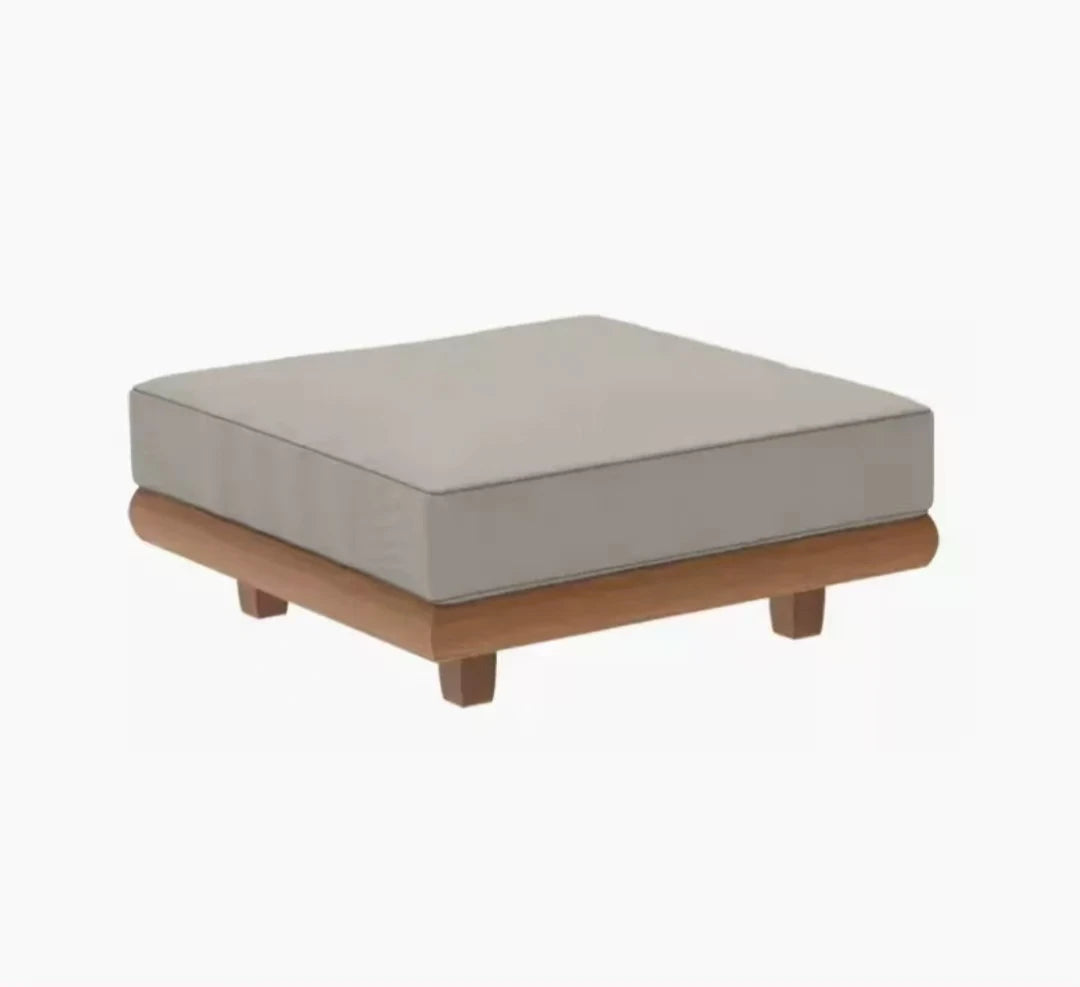TerraLuxe™ Modular Teak Garden Sofa – Waterproof Luxury Outdoor L-Shaped Lounge Set by PurelyhomeDeco