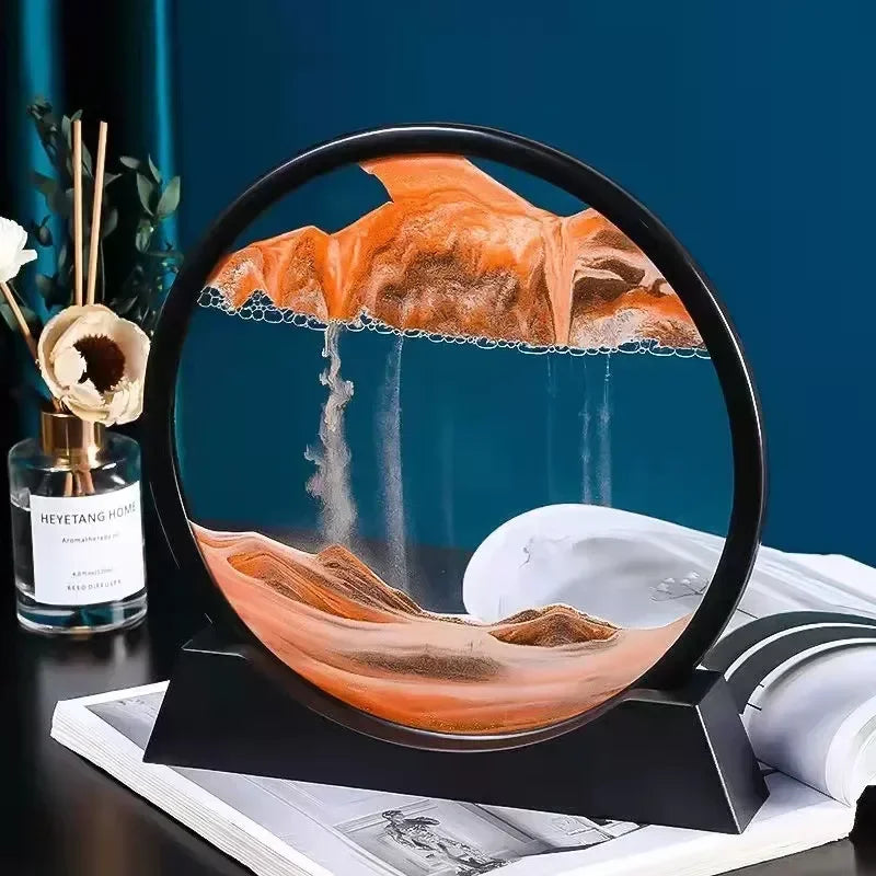 3D Moving Sand Oranment