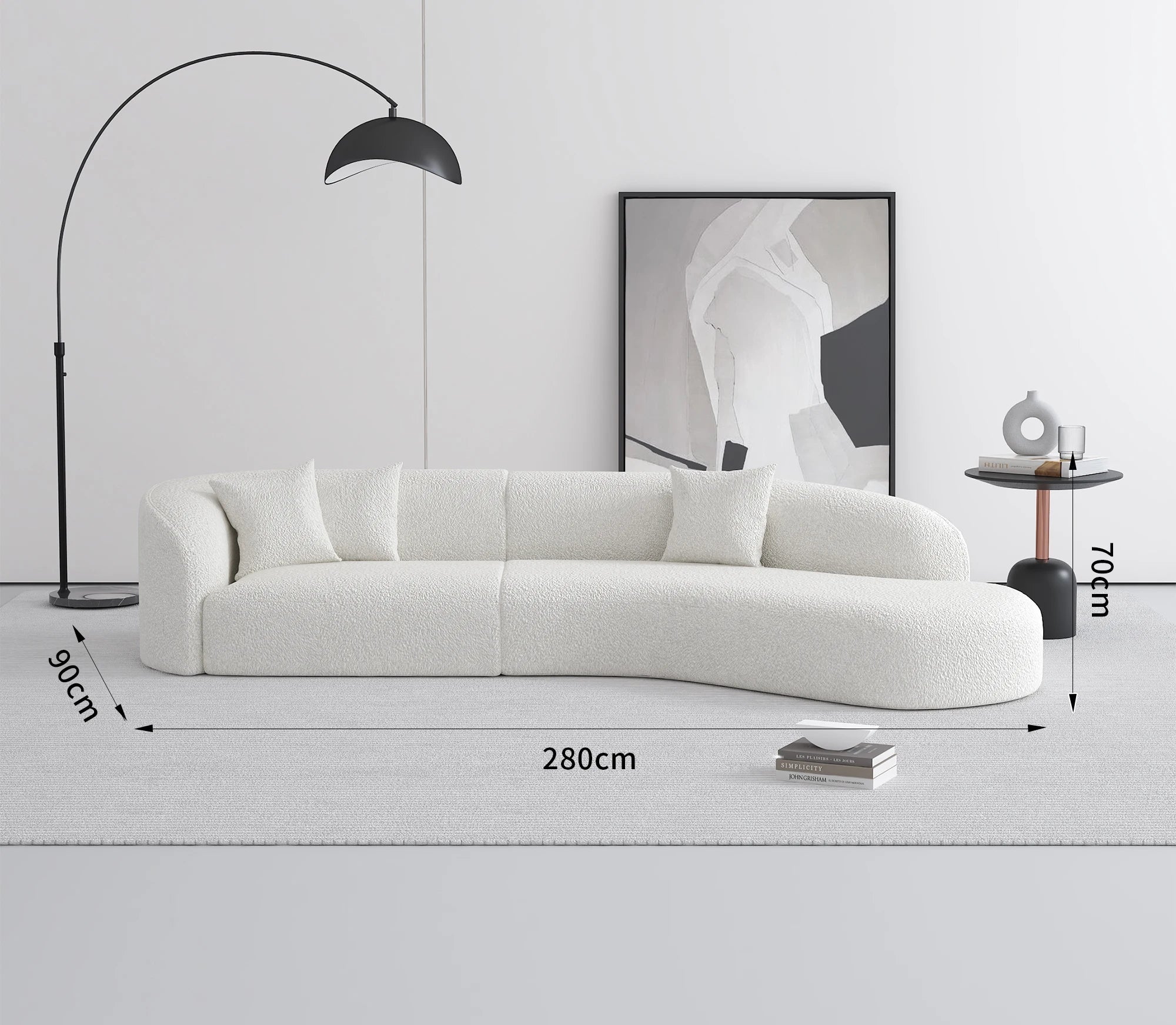 MILANO BIANCO™ Sofa by PurelyhomeDeco