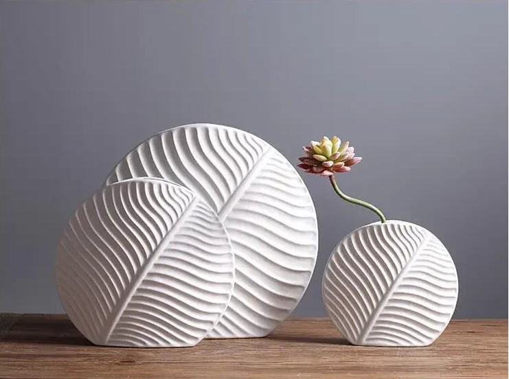 Scandi Poise Vase by PurelyhomeDeco