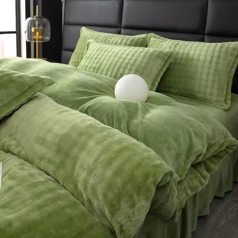 Arctic Plush Duvet by PurelyhomeDeco