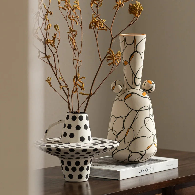LineaCeram™ — Modern Ceramic Vase with Timeless Textured Elegance by PurelyhomeDeco