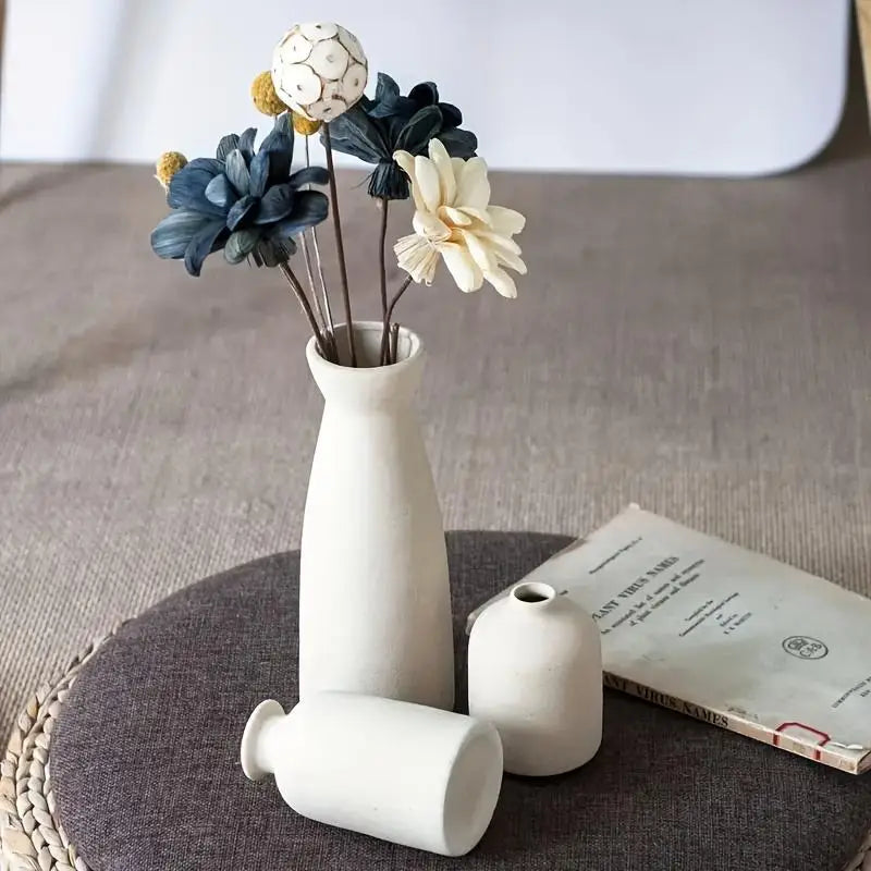 Terra Trio Vase Set by PurelyhomeDeco