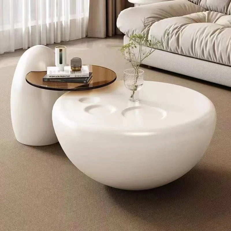 LINEA D’ORO™ Narrow Designer Coffee Table by PurelyhomeDeco