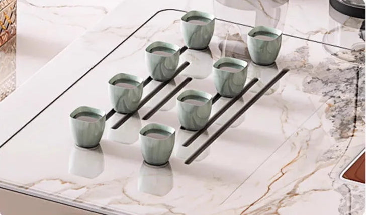 DESORA™ Designer Marble Dining Set by PurelyhomeDeco