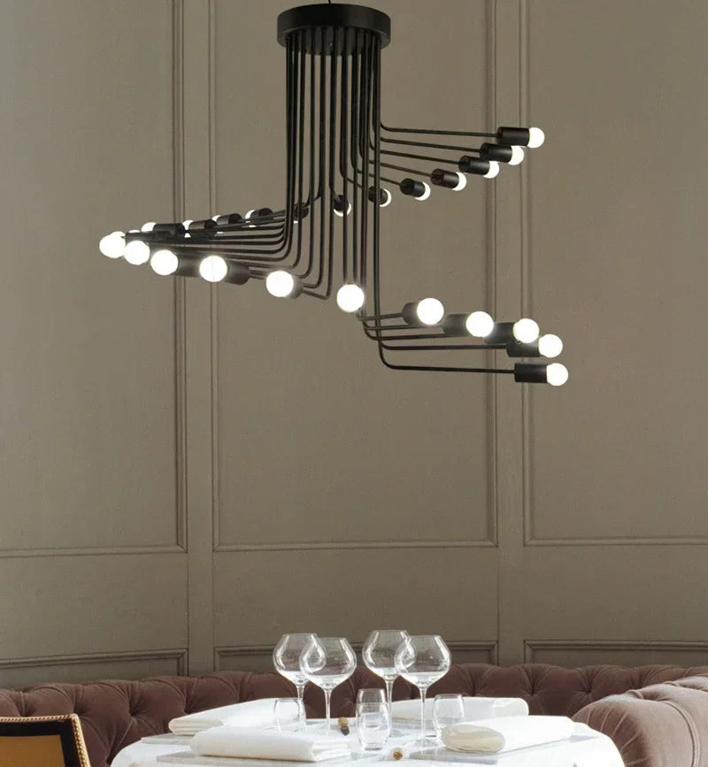 NoirSpira™ Nordic Chandelier by PurelyhomeDeco