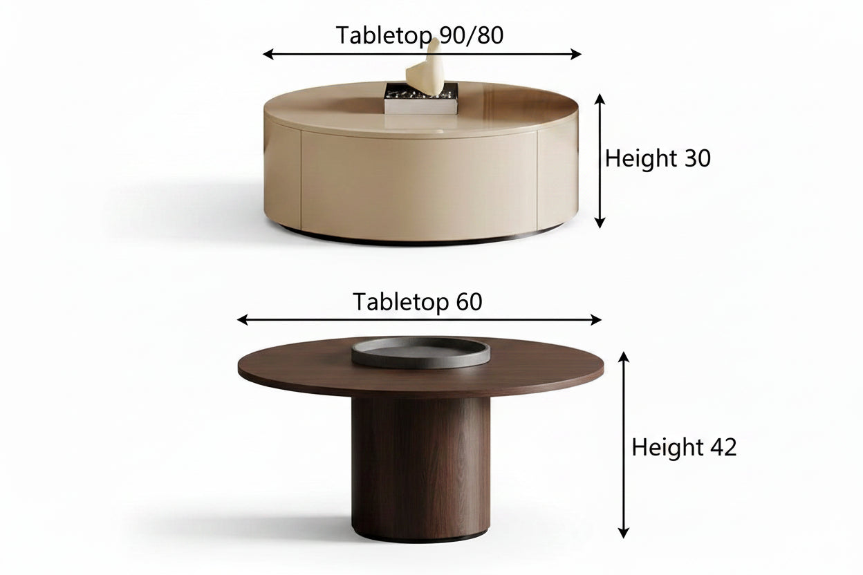 Venezia Duetto™ – Italian Luxury Marble Nesting Coffee Tables by PurelyhomeDeco