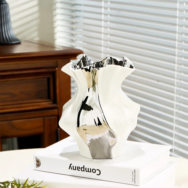 Arctic Grace Vase by PurelyhomeDeco