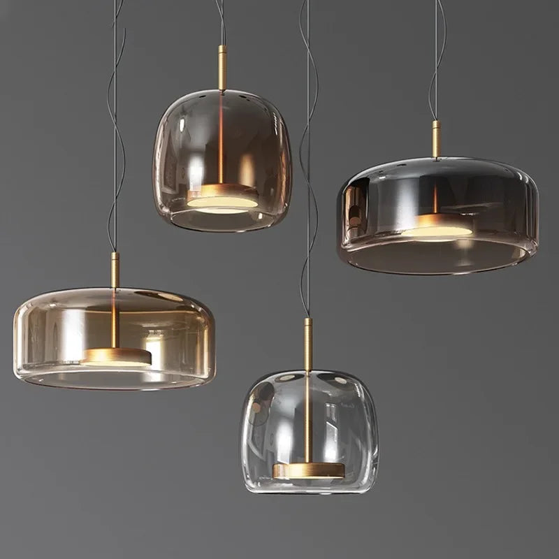 Still Light Glass Pendant by PurelyhomeDeco