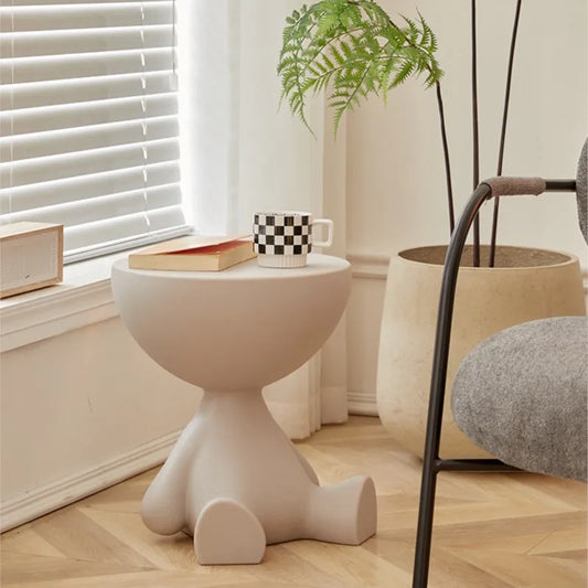 MOMO Cream Style Small Flat Tea Table