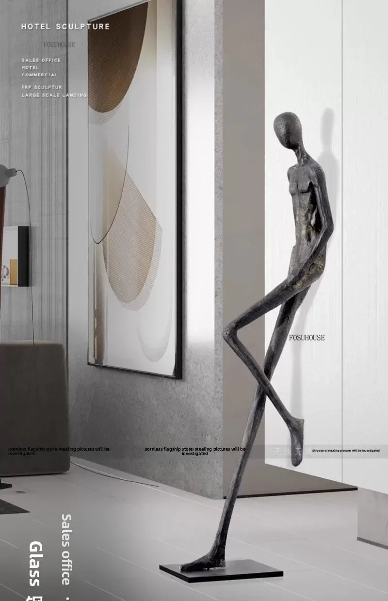 ArteForma™ Abstract Figure Sculpture – Modern Luxury Floor Art Ornament for Home, Hotel & Office Décor by PurelyhomeDeco