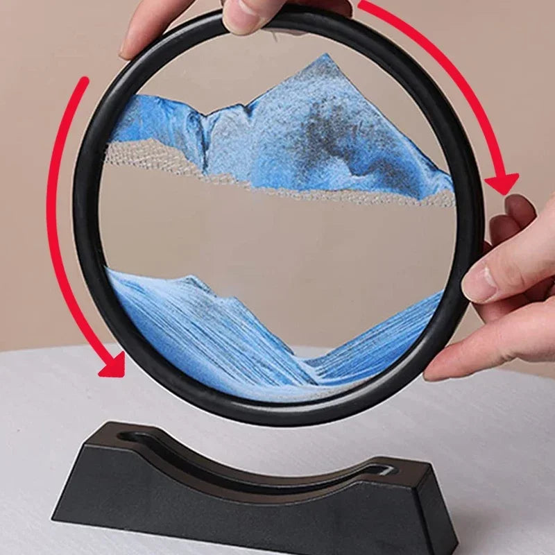 3D Moving Sand Oranment