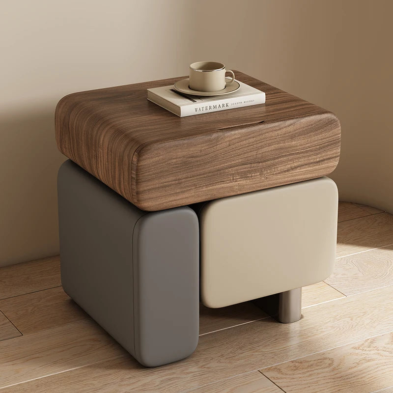 Veloura™ Luxury Bedside Table – Elegant Nordic Nightstand with Stylish Storage for Modern Bedrooms by PurelyhomeDeco