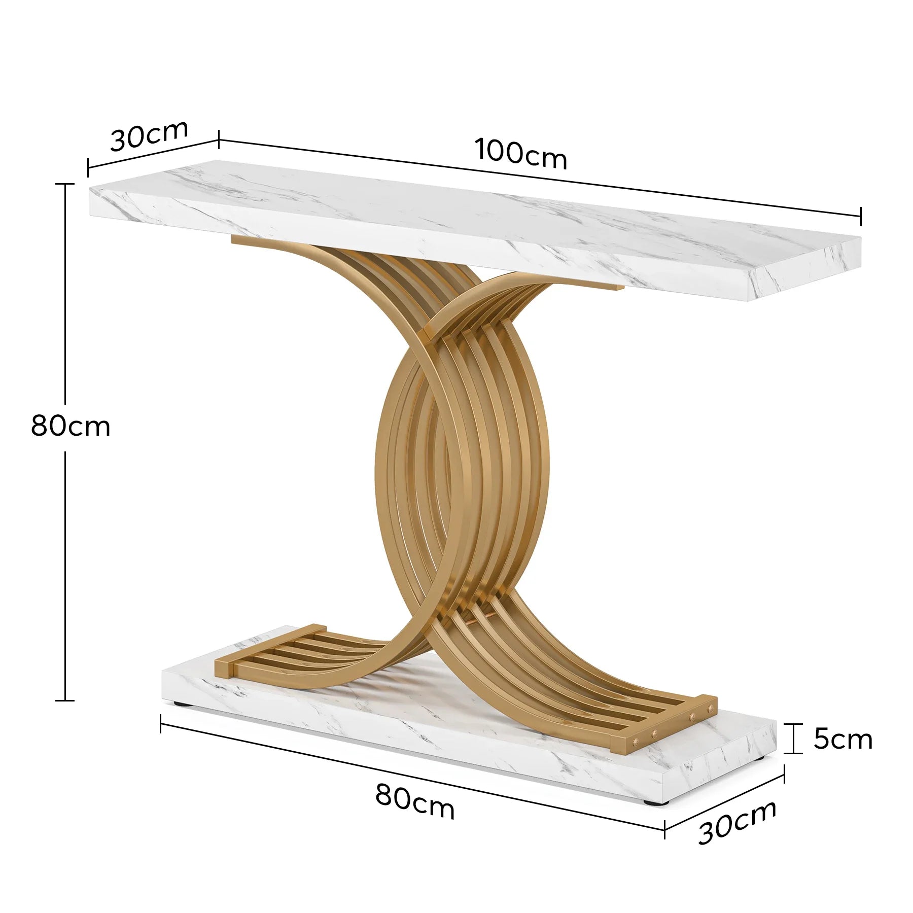 Aurea Axis Console by PurelyhomeDeco