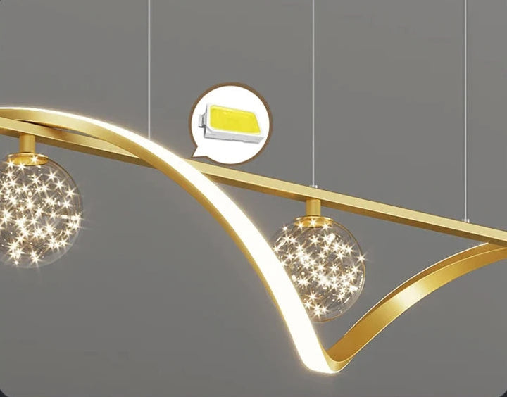 Pearl Drift Chandelier by PurelyhomeDeco