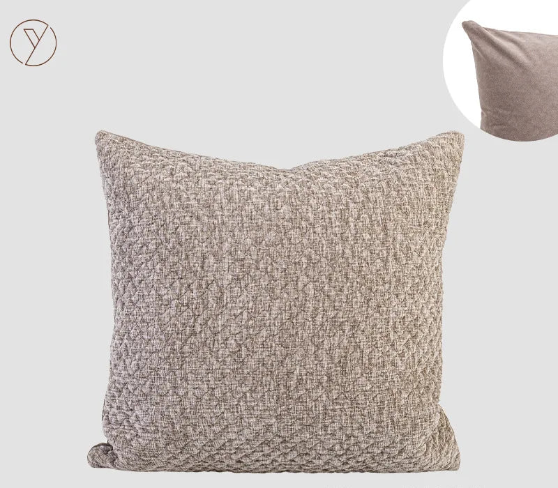 Quilta Chenille Pillow by PurelyhomeDeco