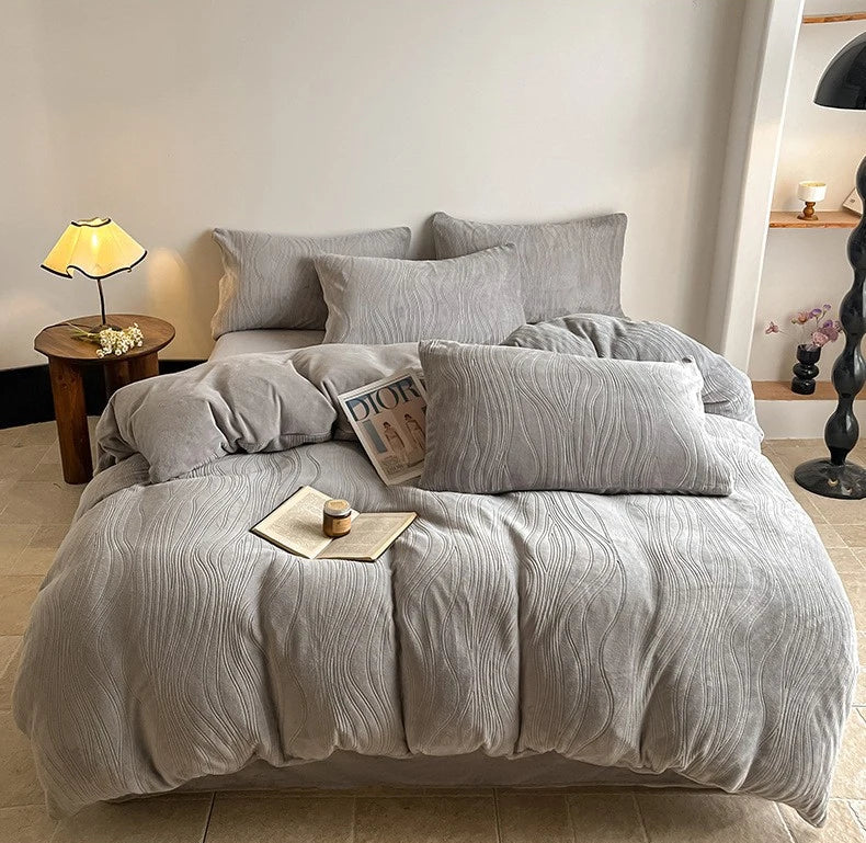 Noctavia Luxe Fleece Ensemble by PurelyhomeDeco