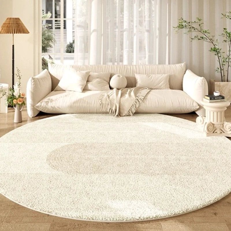 Crème Halo Rug by PurelyhomeDeco