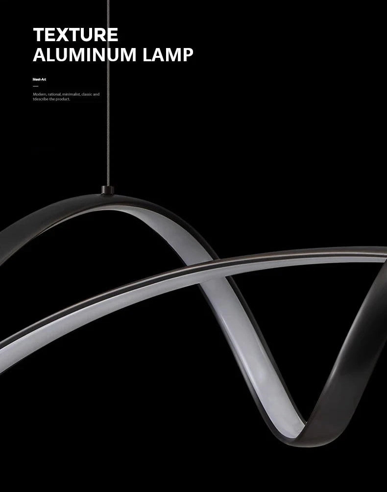 Élan Linea – Modern Minimalist LED Luxury Chandelier | Restaurant · Bedroom · Bar Lighting by PurelyhomeDeco