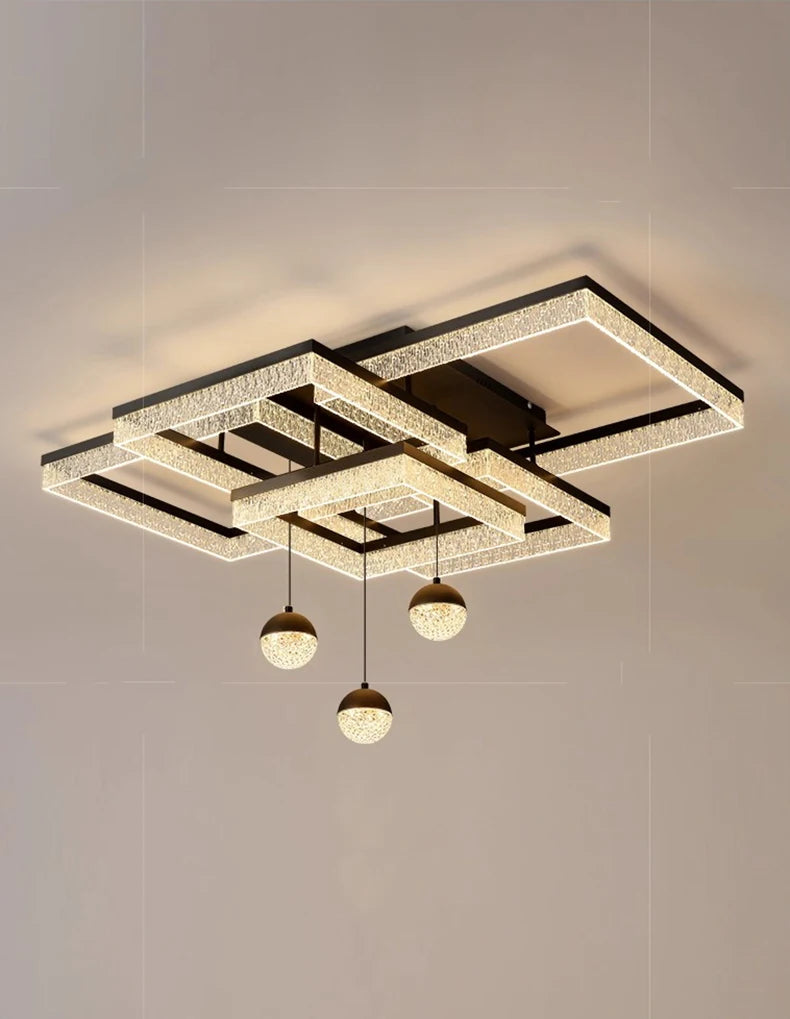 Crystal Cascade Chandelier by PurelyhomeDeco
