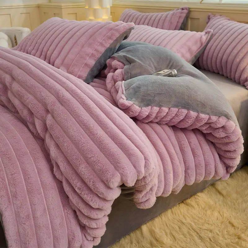 Minkora Plush Duvet by PurelyhomeDeco