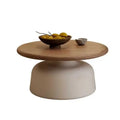ELORA™ Cream Nordic Round Coffee Table by PurelyhomeDeco