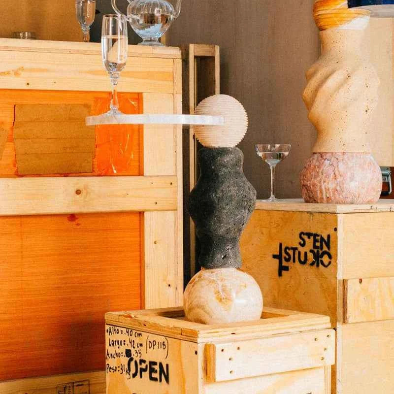 Marvessa™ Natural Marble Coffee Table by PurelyhomeDeco